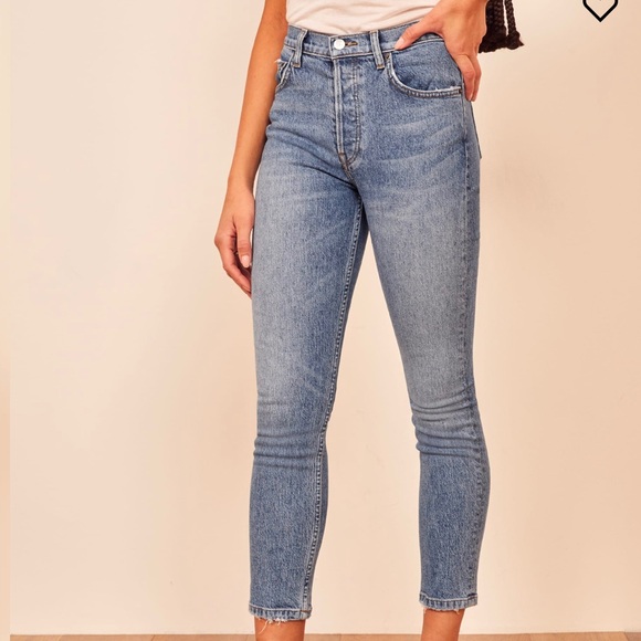 Reformation Serena High Skinny Crop - Picture 2 of 10